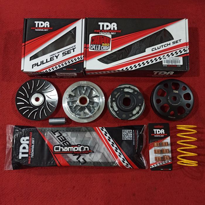 Upgrade Full Set CVT TDR RACING Yamaha NMAX