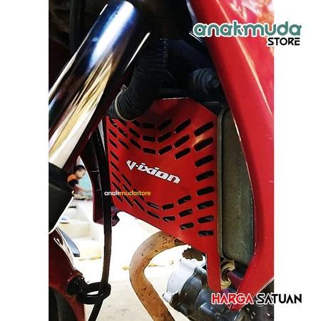 Cover Radiator Tutup Radiator Aksesoris Variasi Motor Vixion Old dan Vixion New Tebal Variasi Warna