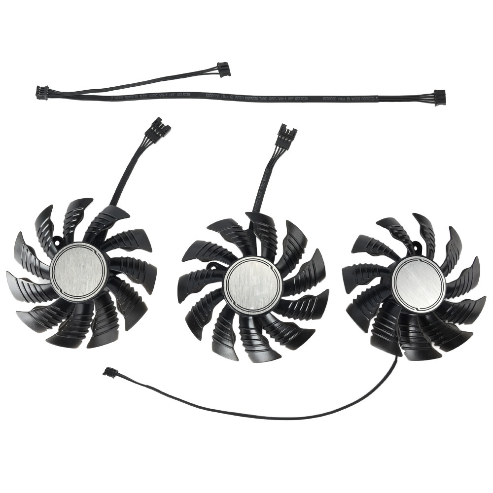 82mm T128015SU 4pin 0.5AMP Original Video Card Cooler Fan For Gigabyte RTX 3070 GAMING/ GV-N3070GAMI