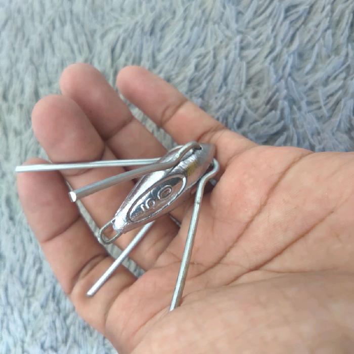 Timah pancing model jangkar timah jangkar otomatis untuk mancing dasaran