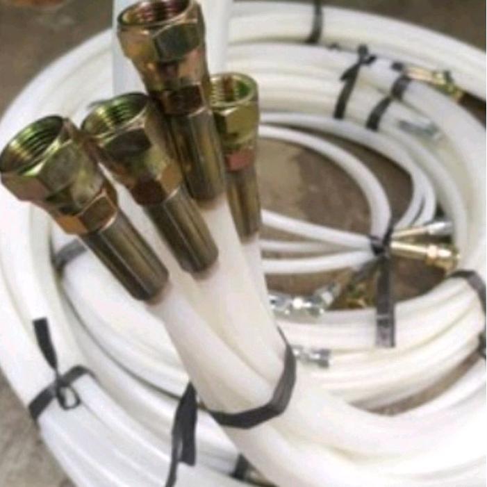 Selang Nylon Buat AC Panjang 5 Meter Ukuran 1/2 Inch Dan 5/8 Inch Tanpa Busa Pelindung AC Hanya