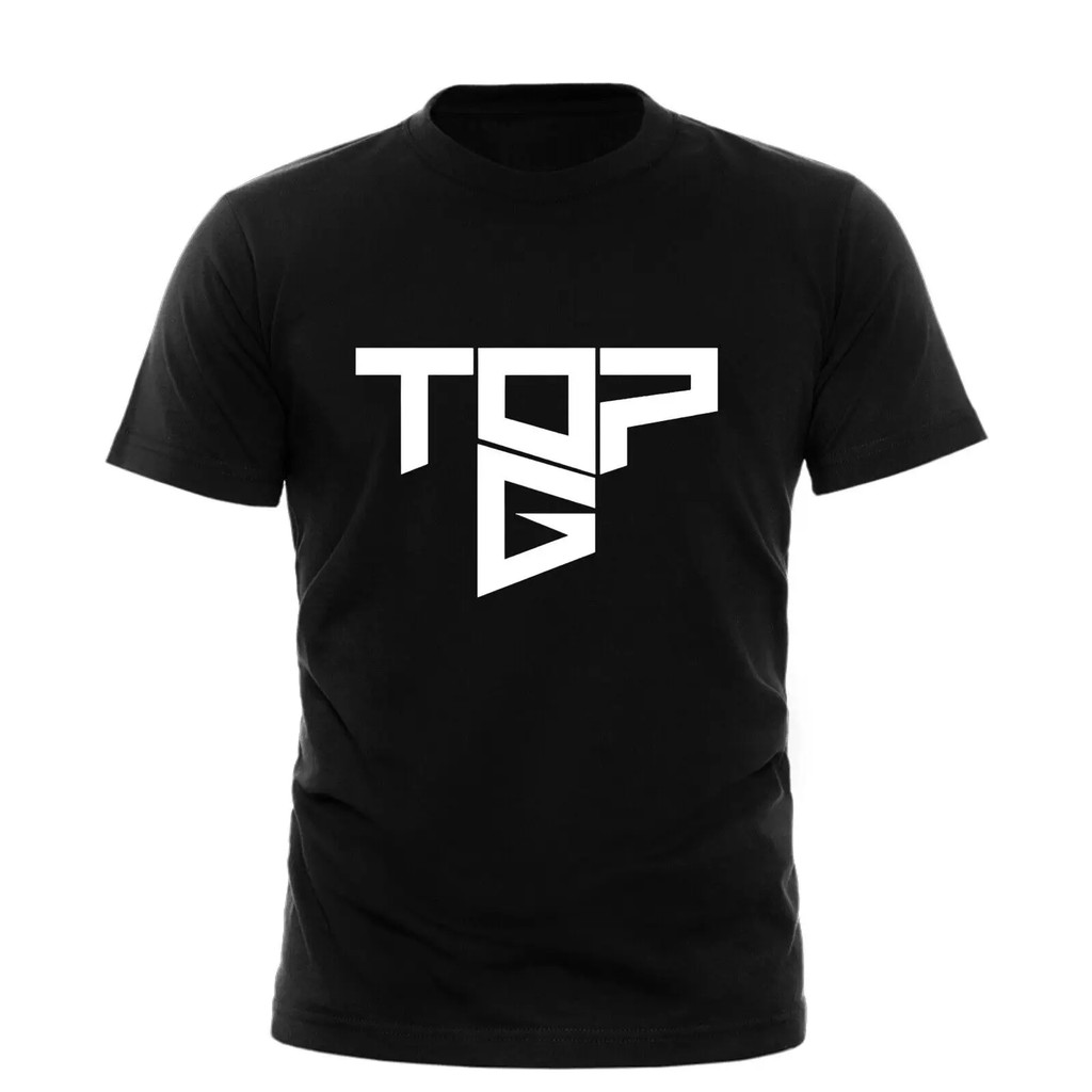 TOP G T SHIRT ANDREW TATE BLACK WHITE MEN S