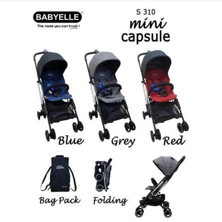 Stroller Babyelle S310 Mini Capsule / Dorongan Bayi