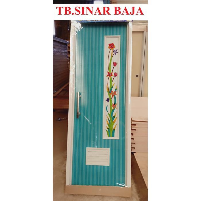 Pintu PVC Warna Minimalis Cermin / Pintu Kamar Mandi