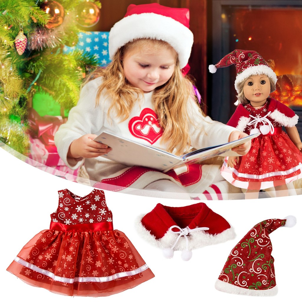 Celeb Dolls Chirstmas Clothes Dress Hat For 18 Inch Boy Doll Accessory Girl Toy 6k4 Tube Amp Fast