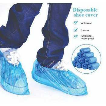 Sarung Sepatu Plastik/ Plastik Sepatu Jas Hujan/ Disposable Shoe Cover/ Cover Sepatu Anti Basah