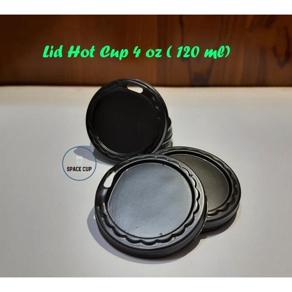 Tutup / Lid Paper Hot Cup 4 oz Gelas Kertas