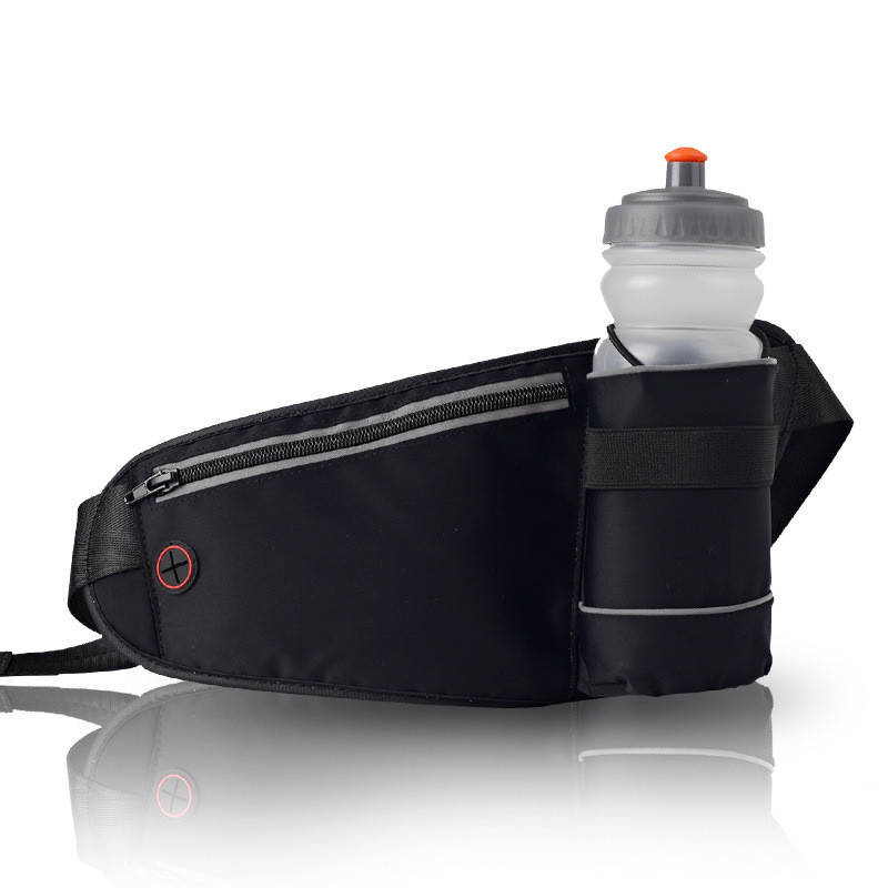 Tas Pinggang Lari Multifungsi Outdoor - Tahan Air, Sabuk Reflektor, Kapasitas Besar, Bahan Nylon, Wa