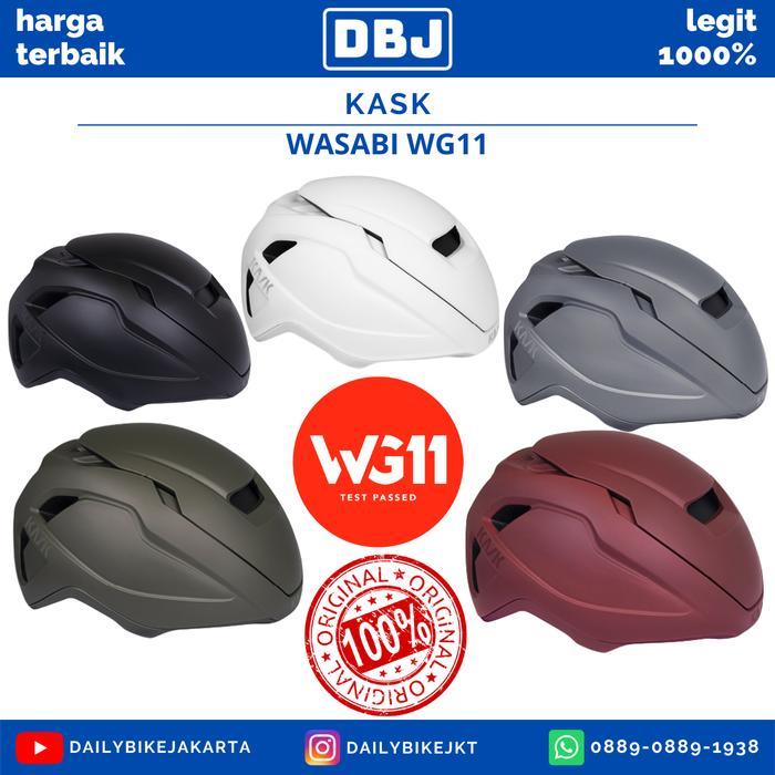 HELM SEPEDA KASK WASABI WG11 HELMET SEPEDA ROADBIKE