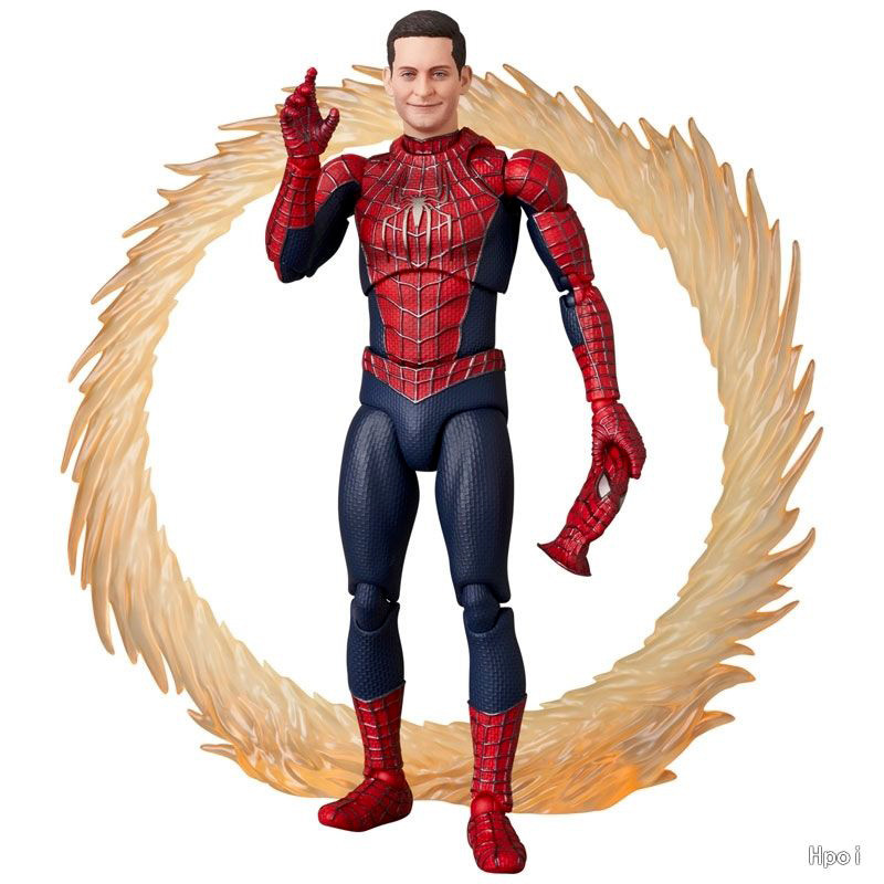 In Stock Anime Mafex 241 Tobey Maguire Spider Man No Way Home Friendly Sipderman Action Figure