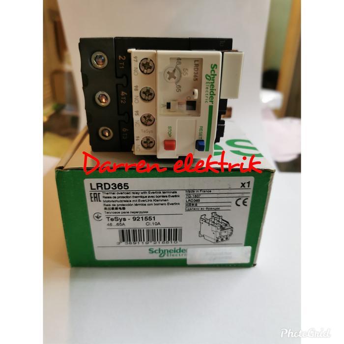 schneider overload LRD365