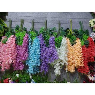 Bunga Wisteria Jumbo 12 Pcs 1 Lusin Harga Grosir Tanama Bunga Plastik Buatan Hias Dekorasi Bunga