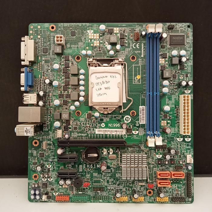 MOTHERBOARD LENOVO E72 IH61M 03T8180 LGA 1155 DDR3