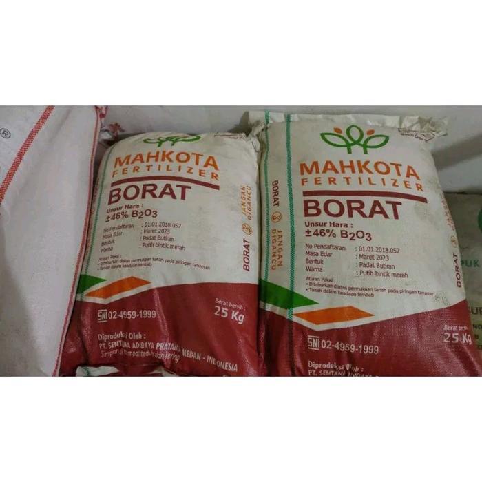 Pupuk Mahkota Borat 25kg