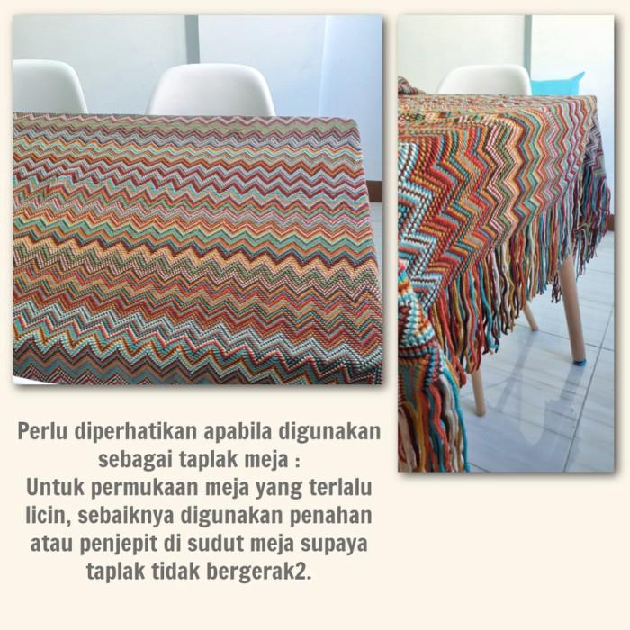 Bohemian Sofa Blanket Ethnic Blanket Bedspread / Penutup Sofa Original