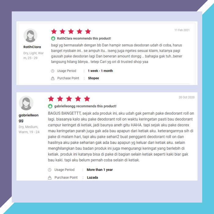 75r2- Deorex Body Odorizer - Musk Masking Fragrance - Baru 2022