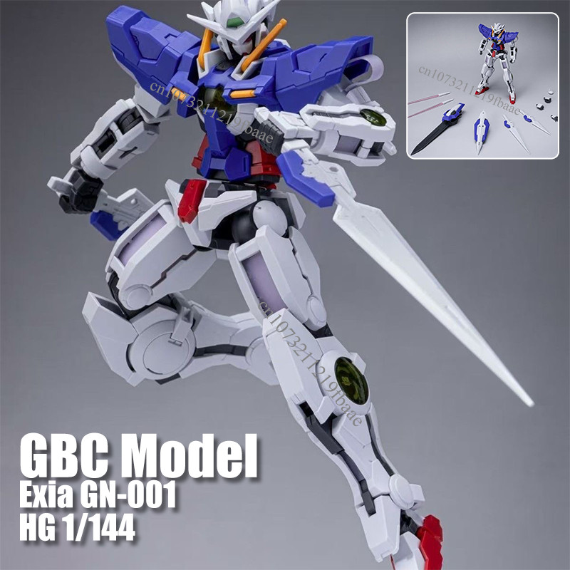 GBC Model Exia HG 1/144 GN-001 Assembly Model Kit Toys Action Figure Plastic Model Kits Toy