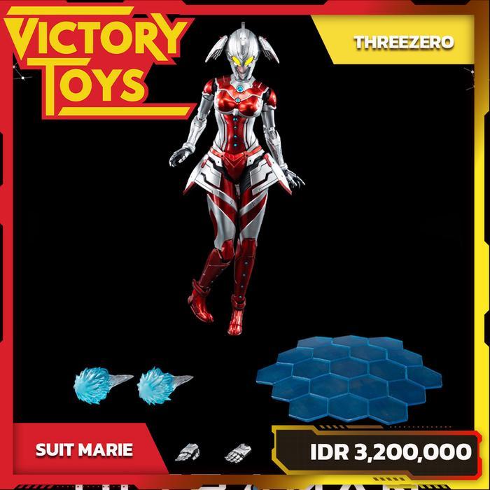 ULTRAMAN FIGZERO ULTRAMAN SUIT MARIE 1/6 (Anime Version) By ThreeZero