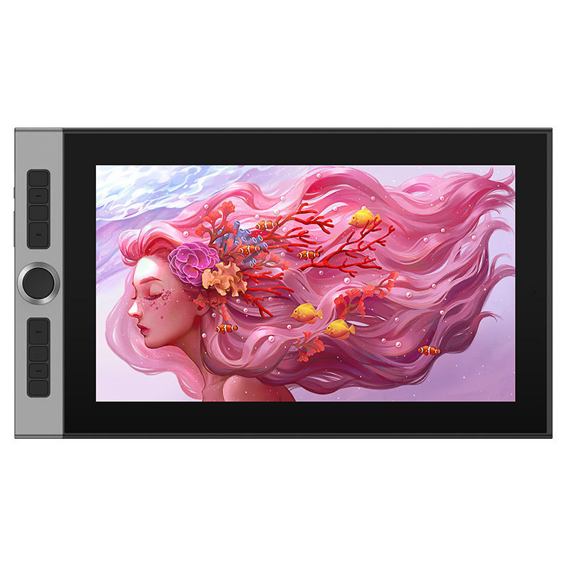 PROMO DC 5V/2A Type-C 15.6-inch Graphics Tablet Pen Screen Drawing Tablet Display with Electromagnet