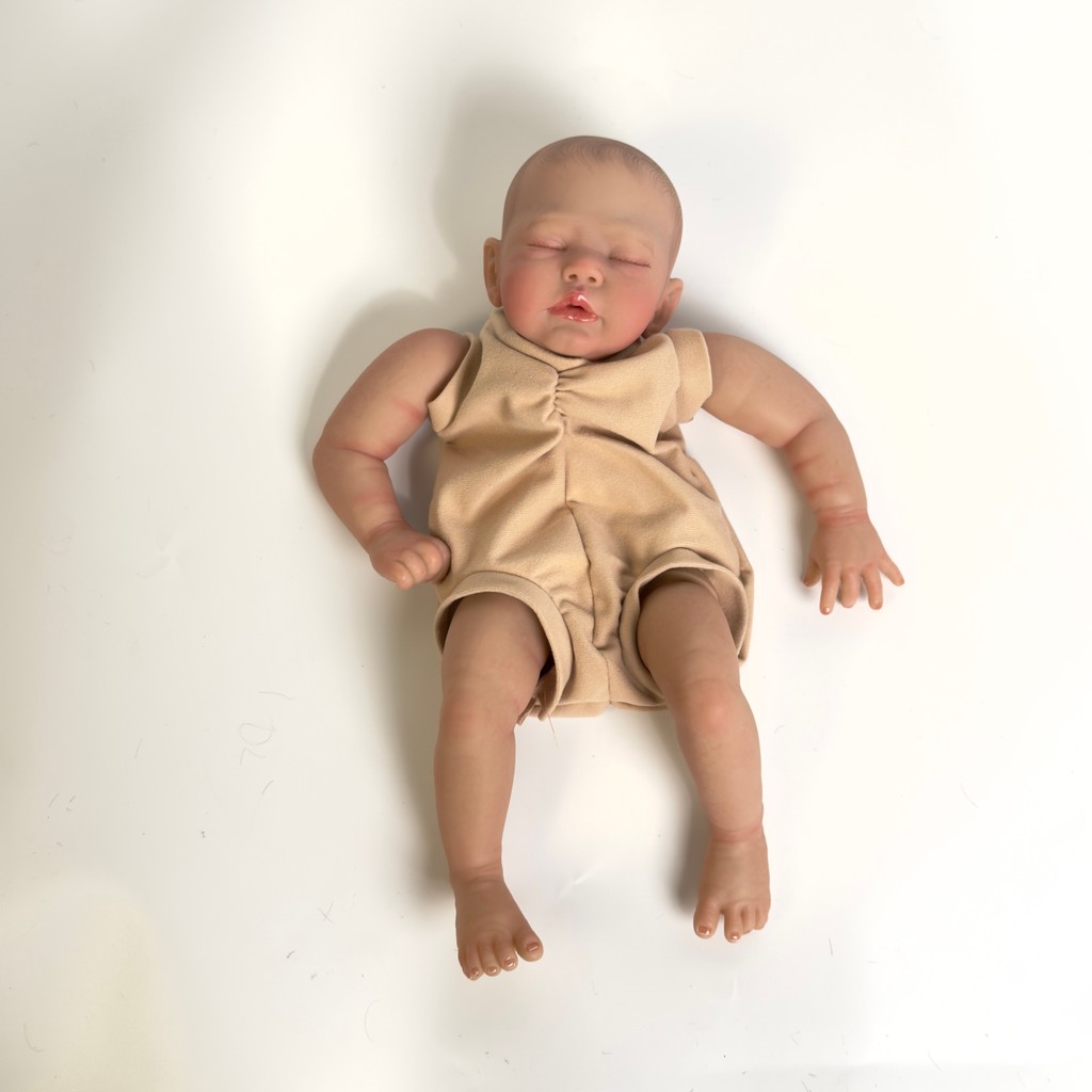 NPK 16inch Zori Reborn Doll kit Lifelike Newborn Baby Doll Has painted Doll kit Unfinished Doll