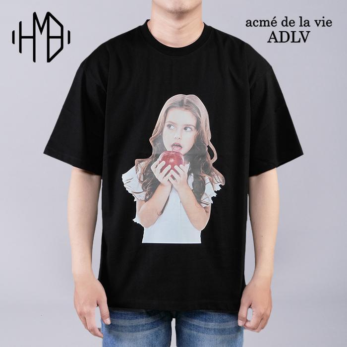 Adlv Acme De La Vie Baby Face Apple Girl Tee Acmedelavie