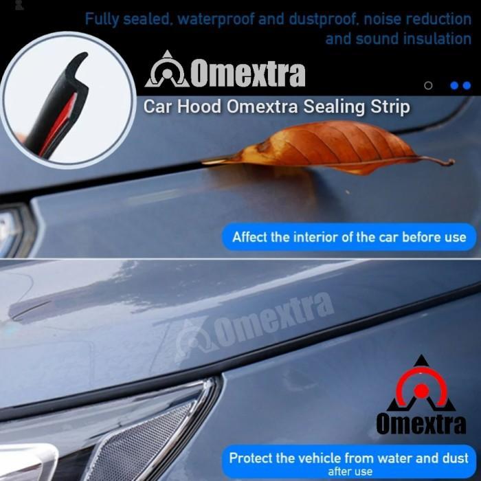 Seal Kap Mesin Mobil Omextra Peredam Suara Debu Air Peredam Kap mobil