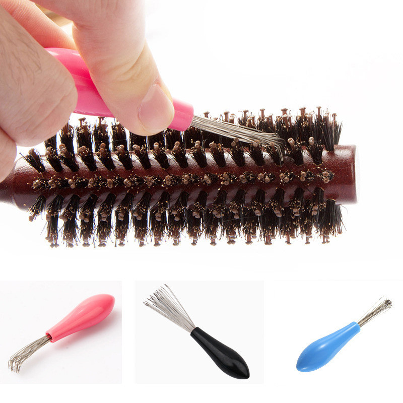 Comb Hair Brush Cleaner Plastic Metal Cleaning Remover Embedded Tool Remover Handle Tangle Hair Comb