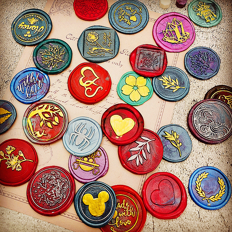 Totoro seal wax stamp movie sealing wax stamps Exquisite Paint Wax Stamp DIY Ancient Seal Retro Stam