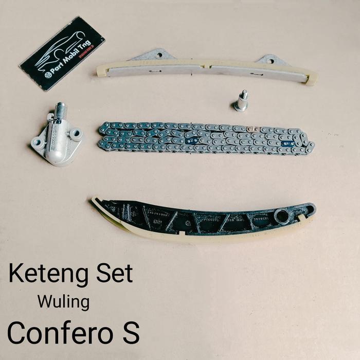 Teming Timing Chain Rante Keteng Set Wuling Confero S / Convero Db = Formo Max 15 1500Cc Quality
