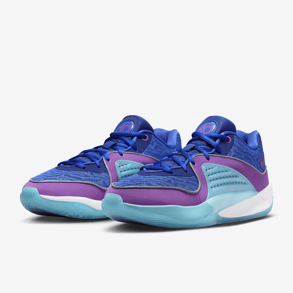 Nike Genuine Kd16 Ep Men'S Cushioned Durable Basketball Shoes Dv2916-401