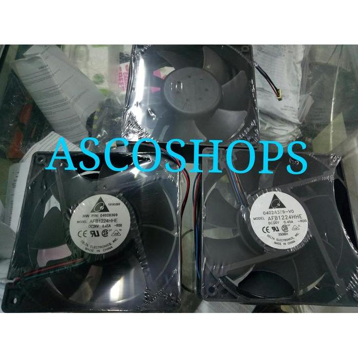 Kipas fan panel delta 12 x 12cm 24v dc ball bearing 12 cm taiwan 24 v