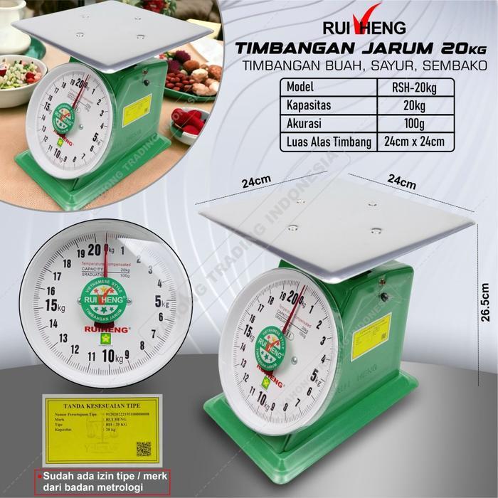 Timbangan Duduk Jarum & Timbangan Manual Vietnam 20Kg