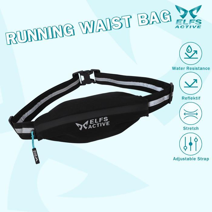 Eiger - Active Running Belt Waterproof Tas Pinggang Lari Jogging Marathon