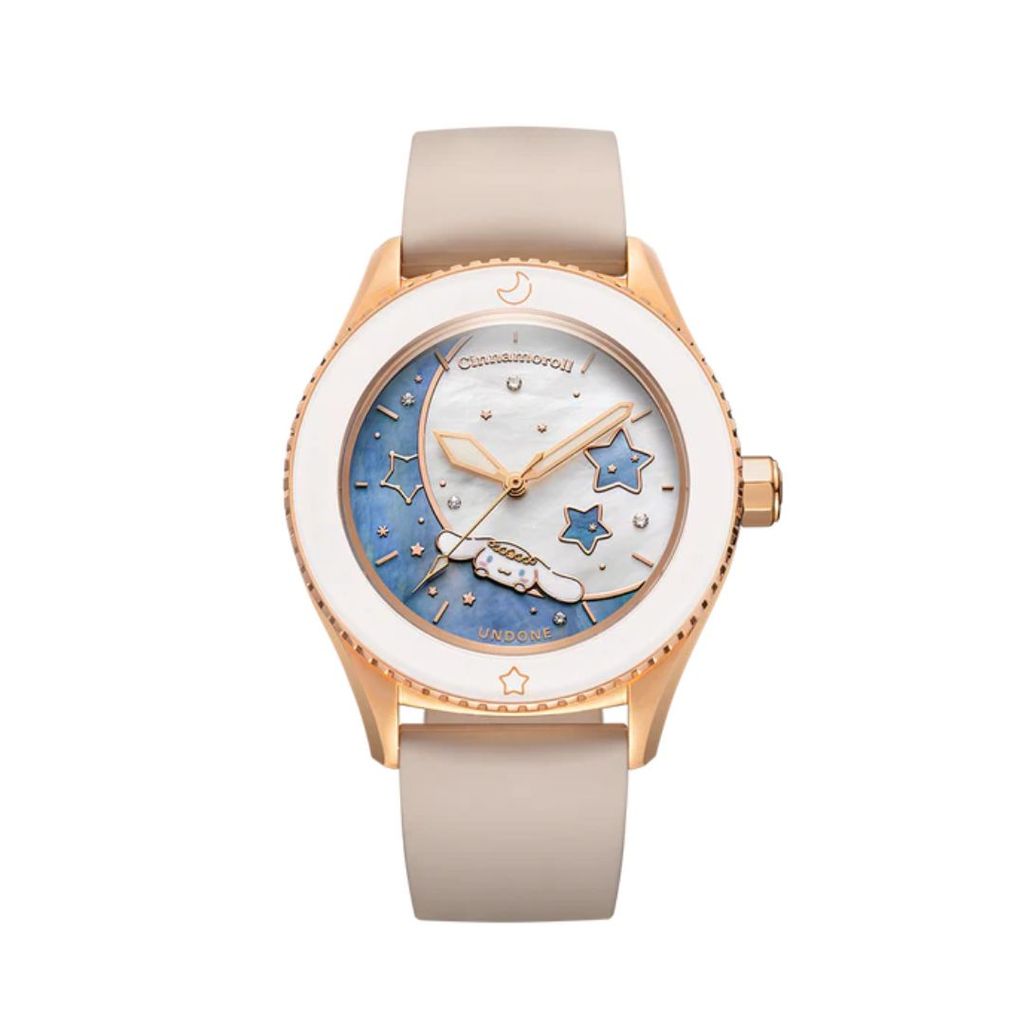 [PO] UNDONE x Cinnamoroll Wristwatch Dreamy Beige – Jam Tangan Elegan & Unik POTJ [WAJIB TANYAKAN ST