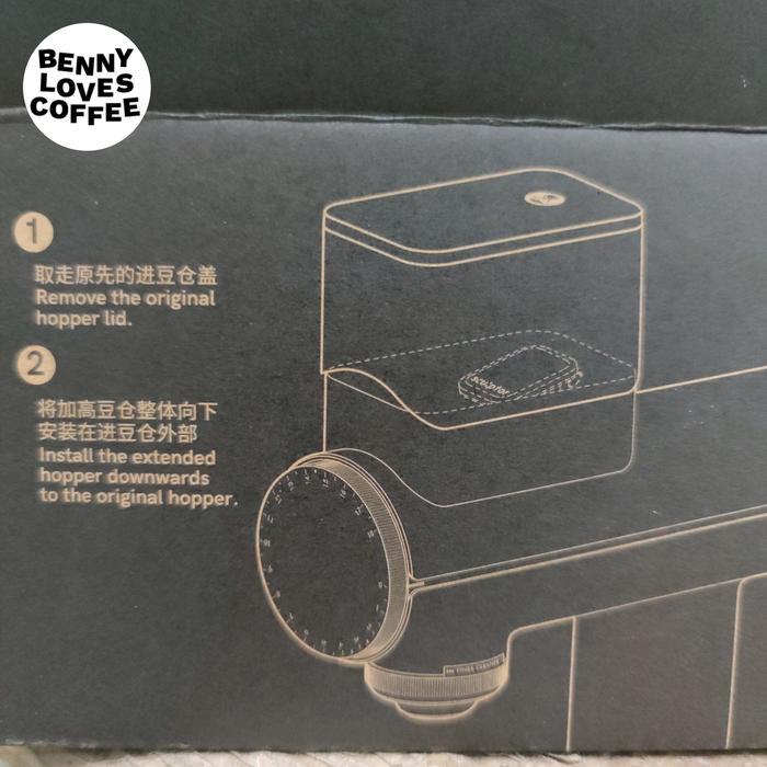 Ready Timemore extended hopper for sculptor series 078 078S