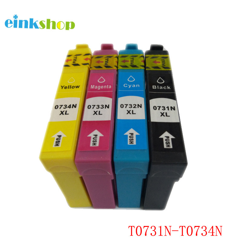 einkshop T073N T0731-T0734 Ink Cartridge For Epson CX7300 CX8300 TX210 C79 CX3900 CX3905 CX4900 CX49