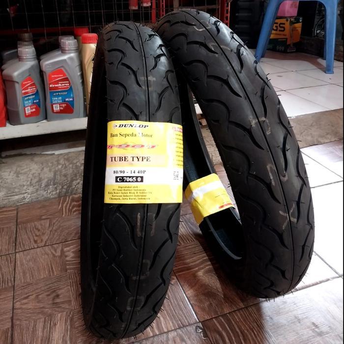 Ban Motor Ring 14 Dunlop Tt901 70/90 80/90 90/90 Non Tubless Ban Motor Mio,Beat,Vario Berkualitas