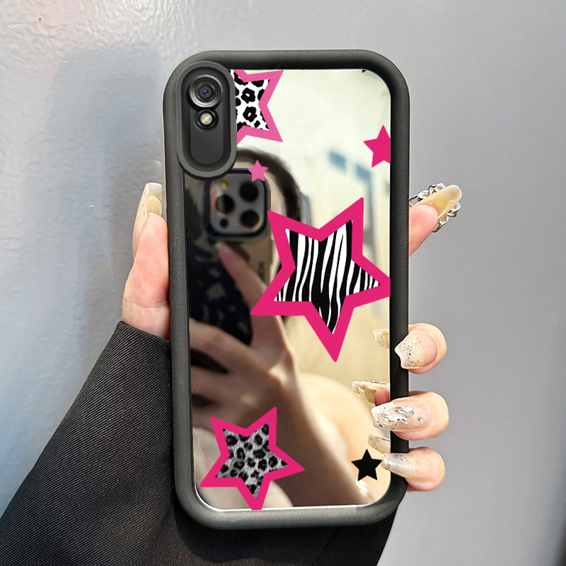 Casing Hp Xiaomi Redmi 9A Redmi 9i Redmi 9T Redmi 9 Power Case HP Casing pola simpul kupu-kupu hitam