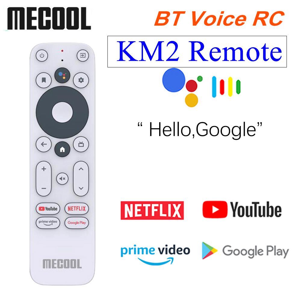Original Mecool KM2 Voice Remote Control Replacement for KM2 Google