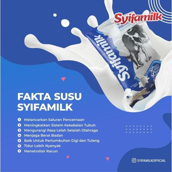 qmsy- Syifamilk - Susu Bubuk Penggemuk Badan Full Cream Vanilla 550Gr