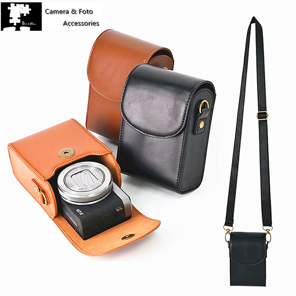 Ca Bag Leather Case For Lumix Lx10 Lx15 Tz99 Zs99 Tz96 Tz95 Tz90 Tz80 Tz70 Tz60 Tz50 Tz40 Tz30 Tz20