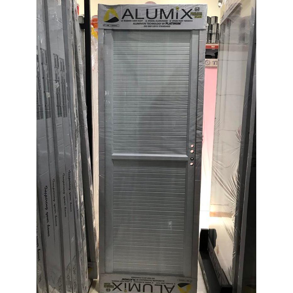 bkuf- Platinum Alumix Pintu Alumunium 70X200Cm Putih/ Pintu Kamar Mandi