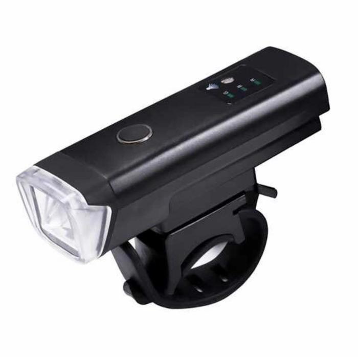 SALE LAMPU DEPAN SEPEDA LED USB CHARGER SENSOR LIGHT LIPAT MTB ROADBIKE Termurah