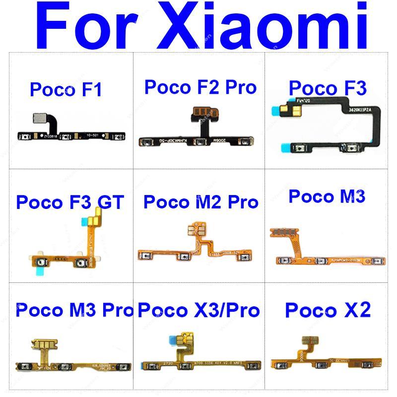 Power Key & Volume Button Flex Cable For F1 F2 F3 X2 X3 Nfc Gt M2 M3 Reloaded Pro 5G Replacement