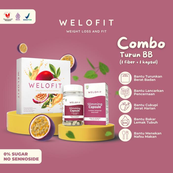 ofbh- Bundling 1 Welofit Fiber + 1 Welofit Capsule