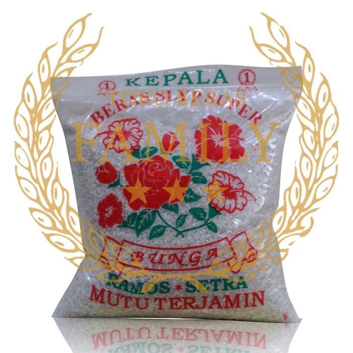 y5h9- Beras Cap Bunga 3Kilogram