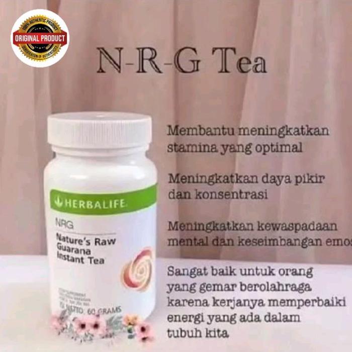 Herbalife NRG Original 100% - Nature's Raw Guarana - Teh Herbalife NRG Original Nrg instan tea