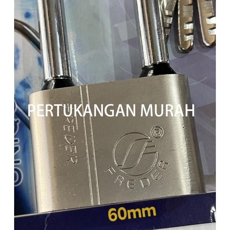 Gembok Unique FREDER Pendek, Panjang FREDER 30-60mm