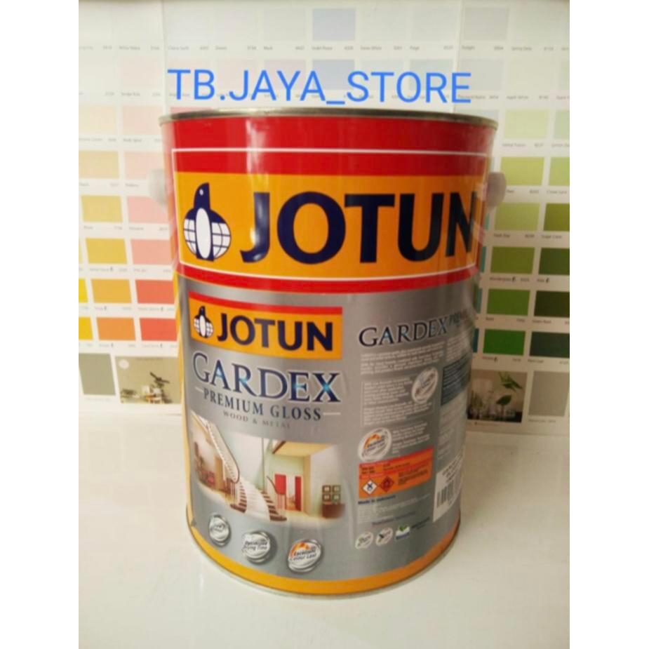CAT JOTUN KAYU & BESI GARDEX PREMIUM 5 LITER PUTIH (CHI)