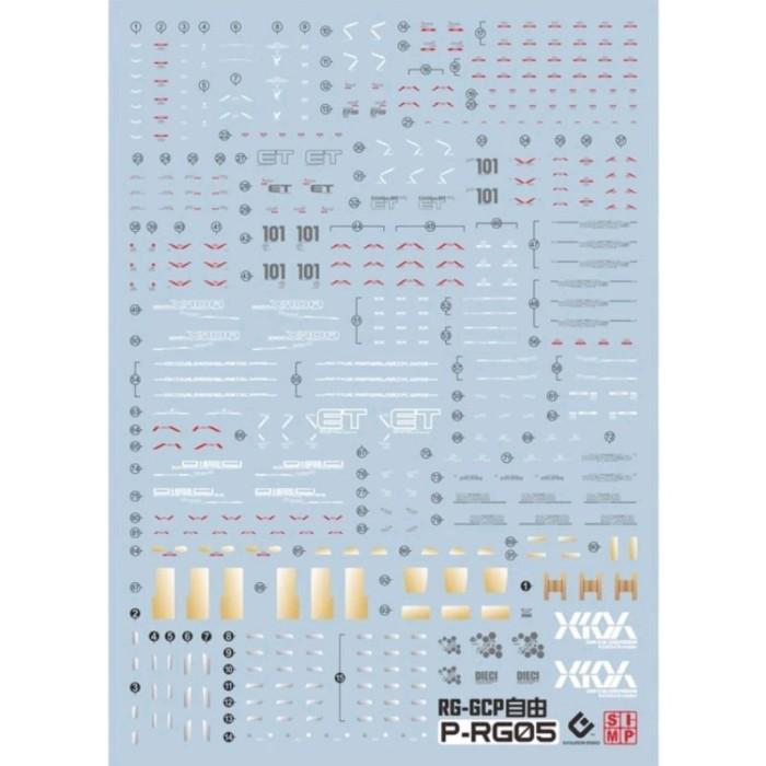 Fluorescent Water Decal Rg Freedom Gcp Ver Evolution Studio Gercep